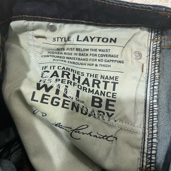 Carhartt Womens Jeans Shorts - Size 4 - NWT - Picture 4 of 7